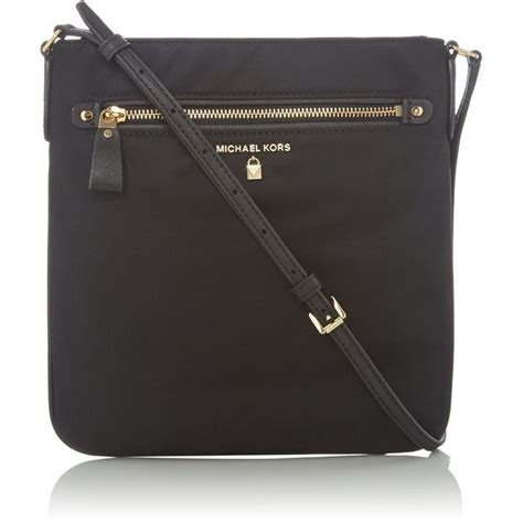 michael kors nylon crossbody bag gray|Michael Kors black crossbody bag.